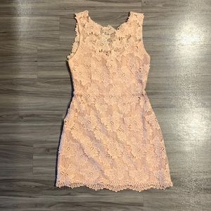 GB nude lace dress